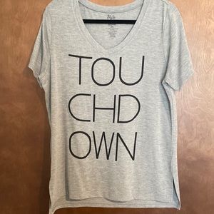 Super Soft Gray Tee Size Large